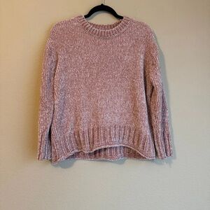 Buffalo David Bitton Super Soft Pink Chenille Sweater, Size M/M, Like-New